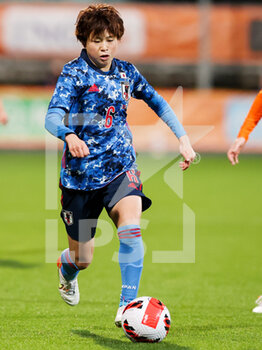 2021-11-29 - Asato Miyagawa of Japan during the Women's Friendly football match between The Netherlands and Japan on November 29, 2021 at Cars Jeans Stadion in Den Haag, Netherlands - WOMEN'S FRIENDLY MATCH - THE NETHERLANDS VS JAPAN - FRIENDLY MATCH - SOCCER