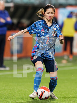 2021-11-29 - Risa Shimizu of Japan during the Women's Friendly football match between The Netherlands and Japan on November 29, 2021 at Cars Jeans Stadion in Den Haag, Netherlands - WOMEN'S FRIENDLY MATCH - THE NETHERLANDS VS JAPAN - FRIENDLY MATCH - SOCCER