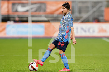 2021-11-29 - Honoka Hayashi of Japan during the Women's Friendly football match between The Netherlands and Japan on November 29, 2021 at Cars Jeans Stadion in Den Haag, Netherlands - WOMEN'S FRIENDLY MATCH - THE NETHERLANDS VS JAPAN - FRIENDLY MATCH - SOCCER