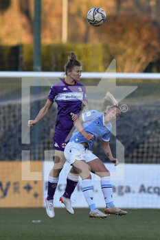 2021-12-19 - Darya Kravets of ACF Fiorentina and Rachel Cuschieri of S.S. Lazio Women during the day two of the Coppa Italia Group F between S.S. Lazio vs ACF Fiorentina on 19 December 2021 at the Stadio Mirko Fersini, Formello Italy. - LAZIO WOMEN VS FIORENTINA FEMMINILE - WOMEN ITALIAN CUP - SOCCER