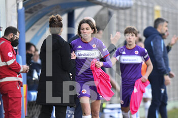 2021-12-19 - Daniela Sabatino of ACF Fiorentina during the day two of the Coppa Italia Group F between S.S. Lazio vs ACF Fiorentina on 19 December 2021 at the Stadio Mirko Fersini, Formello Italy. - LAZIO WOMEN VS FIORENTINA FEMMINILE - WOMEN ITALIAN CUP - SOCCER