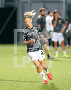 2021-08-21 - Martina Rosucci (Juventus Women) warming up during the UEFA Women's Champions League, Round 1 - CP - Group 8 football match between St Polten and Juventus on August 21, 2021 at Juventus Training Center in Vinovo - Turin, Italy - Photo Nderim Kaceli - TURNO PRELIMINARE - JUVENTUS WOMEN VS ST POLTEN - UEFA CHAMPIONS LEAGUE WOMEN - SOCCER