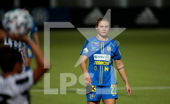 2021-08-21 - Stefanie Enzinger (St Polten) during the UEFA Women's Champions League, Round 1 - CP - Group 8 football match between St Polten and Juventus on August 21, 2021 at Juventus Training Center in Vinovo - Turin, Italy - Photo Nderim Kaceli - TURNO PRELIMINARE - JUVENTUS WOMEN VS ST POLTEN - UEFA CHAMPIONS LEAGUE WOMEN - SOCCER