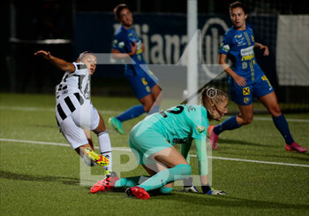 2021-08-21 - Agnese Bonfantini (Juventus Women) during the UEFA Women's Champions League, Round 1 - CP - Group 8 football match between St Polten and Juventus on August 21, 2021 at Juventus Training Center in Vinovo - Turin, Italy - Photo Nderim Kaceli - TURNO PRELIMINARE - JUVENTUS WOMEN VS ST POLTEN - UEFA CHAMPIONS LEAGUE WOMEN - SOCCER