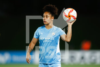 2021-08-31 - Demi Stokes of Manchester City during the UEFA Women's Champions League, Round 2, 1st leg football match between Real Madrid and Manchester City on August 31, 2021 at Alfredo Di Stefano stadium in Madrid, Spain - Photo Oscar J Barroso / Spain DPPI / DPPI - REAL MADRID VS MANCHESTER CITY - UEFA CHAMPIONS LEAGUE WOMEN - SOCCER