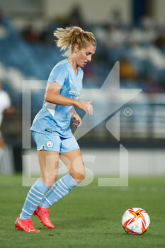 2021-08-31 - Laura Coombs of Manchester City during the UEFA Women's Champions League, Round 2, 1st leg football match between Real Madrid and Manchester City on August 31, 2021 at Alfredo Di Stefano stadium in Madrid, Spain - Photo Oscar J Barroso / Spain DPPI / DPPI - REAL MADRID VS MANCHESTER CITY - UEFA CHAMPIONS LEAGUE WOMEN - SOCCER
