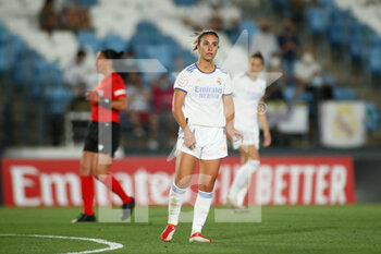 2021-08-31 - Nahikari Garcia of Real Madrid during the UEFA Women's Champions League, Round 2, 1st leg football match between Real Madrid and Manchester City on August 31, 2021 at Alfredo Di Stefano stadium in Madrid, Spain - Photo Oscar J Barroso / Spain DPPI / DPPI - REAL MADRID VS MANCHESTER CITY - UEFA CHAMPIONS LEAGUE WOMEN - SOCCER