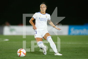 2021-08-31 - Claudia Zornoza of Real Madrid during the UEFA Women's Champions League, Round 2, 1st leg football match between Real Madrid and Manchester City on August 31, 2021 at Alfredo Di Stefano stadium in Madrid, Spain - Photo Oscar J Barroso / Spain DPPI / DPPI - REAL MADRID VS MANCHESTER CITY - UEFA CHAMPIONS LEAGUE WOMEN - SOCCER