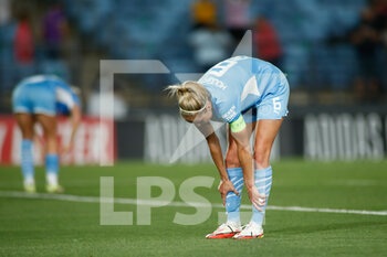 2021-08-31 - Steph Houghton of Manchester City reacts during the UEFA Women's Champions League, Round 2, 1st leg football match between Real Madrid and Manchester City on August 31, 2021 at Alfredo Di Stefano stadium in Madrid, Spain - Photo Oscar J Barroso / Spain DPPI / DPPI - REAL MADRID VS MANCHESTER CITY - UEFA CHAMPIONS LEAGUE WOMEN - SOCCER