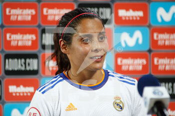 2021-08-31 - Vaitiare Kenti Robles of Real Madrid after the UEFA Women's Champions League, Round 2, 1st leg football match between Real Madrid and Manchester City on August 31, 2021 at Alfredo Di Stefano stadium in Madrid, Spain - Photo Oscar J Barroso / Spain DPPI / DPPI - REAL MADRID VS MANCHESTER CITY - UEFA CHAMPIONS LEAGUE WOMEN - SOCCER