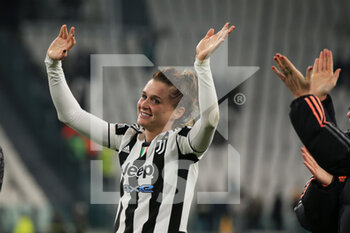 2021-11-09 - Cristiana Girelli (Juventus Women) celebrates - JUVENTUS FC VS VLF WOLFSBURG - UEFA CHAMPIONS LEAGUE WOMEN - SOCCER