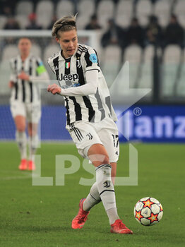 2021-12-16 - Lina Mona Andrea Hurtig (Juventus Women) -  JUVENTUS VS SERVETTE - UEFA CHAMPIONS LEAGUE WOMEN - SOCCER