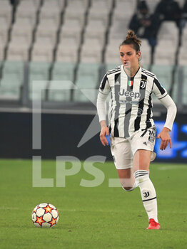 2021-12-16 - Martina Lenzini (Juventus Women) -  JUVENTUS VS SERVETTE - UEFA CHAMPIONS LEAGUE WOMEN - SOCCER