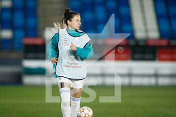 2021-11-18 - Ivana Andres of Real Madrid warms up during the UEFA Women's Champions League, Group B, football match between Real Madrid and Paris Saint-Germain on November 18, 2021 at Alfredo Di Stefano stadium in Valdebebas, Madrid, Spain - REAL MADRID VS PARIS SAINT-GERMAIN - UEFA CHAMPIONS LEAGUE WOMEN - SOCCER