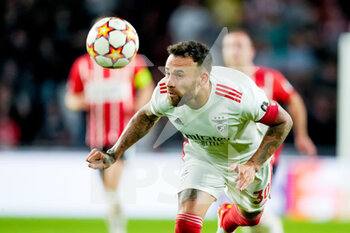 2021-08-24 - Nicolas Otamendi of Benfica during the UEFA Champions League, Play-Offs Leg Two football match between PSV and Benfica on August 24, 2021 at Philips Stadion in Eindhoven, Netherlands - Photo Geert van Erven / Orange Pictures / DPPI - PLAY-OFFS LEG TWO PSV VS BENFICA - UEFA CHAMPIONS LEAGUE - SOCCER