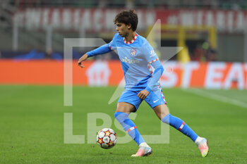 2021-09-28 - Joao Felix of Club Atletico de Madrid in action during the UEFA Champions League 2021/22 Group Stage - Group B football match between AC Milan and Club Atletico de Madrid at Giuseppe Meazza Stadium, Milan, Italy on September 28, 2021 - AC MILAN VS ATLETICO MADRID - UEFA CHAMPIONS LEAGUE - SOCCER