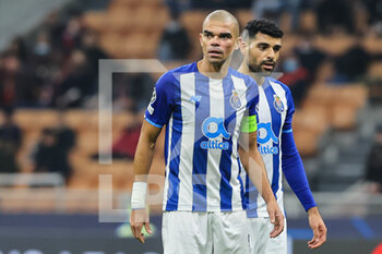 2021-11-03 - Pepe of FC Porto looks on during the UEFA Champions League 2021/22 Group Stage - Group B football match between AC Milan and FC Porto at Giuseppe Meazza Stadium, Milan, Italy on November 03, 2021 - AC MILAN VS FC PORTO - UEFA CHAMPIONS LEAGUE - SOCCER