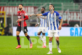 2021-11-03 - Sergio Oliveira of FC Porto gestures during the UEFA Champions League 2021/22 Group Stage - Group B football match between AC Milan and FC Porto at Giuseppe Meazza Stadium, Milan, Italy on November 03, 2021 - AC MILAN VS FC PORTO - UEFA CHAMPIONS LEAGUE - SOCCER