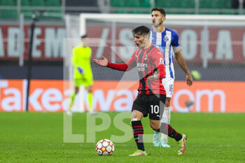 2021-11-03 - Brahim Diaz of AC Milan reacts during the UEFA Champions League 2021/22 Group Stage - Group B football match between AC Milan and FC Porto at Giuseppe Meazza Stadium, Milan, Italy on November 03, 2021 - AC MILAN VS FC PORTO - UEFA CHAMPIONS LEAGUE - SOCCER