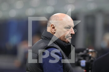 2021-10-19 - Giuseppe Marotta AD sport of FC Internazionale interviewed during the UEFA Champions League 2021/22 Group Stage - Group D football match between FC Internazionale and FC Sheriff Tiraspol at Giuseppe Meazza Stadium, Milan, Italy on October 19, 2021 - INTER - FC INTERNAZIONALE VS SHERIFF TIRASPOL - UEFA CHAMPIONS LEAGUE - SOCCER