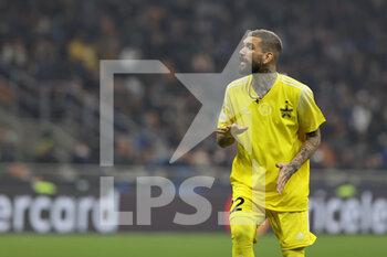 2021-10-19 - Dimitris Kolovos of FC Sheriff Tiraspol in action during the UEFA Champions League 2021/22 Group Stage - Group D football match between FC Internazionale and FC Sheriff Tiraspol at Giuseppe Meazza Stadium, Milan, Italy on October 19, 2021 - INTER - FC INTERNAZIONALE VS SHERIFF TIRASPOL - UEFA CHAMPIONS LEAGUE - SOCCER
