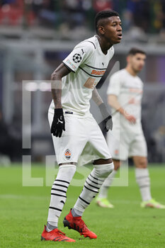2021-11-24 - Vitao of FC Shakhtar Donetsk looks on during the UEFA Champions League 2021/22 Group Stage - Group D football match between FC Internazionale and FC Shakhtar Donetsk at Giuseppe Meazza Stadium, Milan, Italy on November 24, 2021 - INTER - FC INTERNAZIONALE VS SHAKHTAR DONETSK - UEFA CHAMPIONS LEAGUE - SOCCER