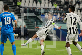 2021-11-02 - Paulo Dybala (Juventus FC) scores the goal - JUVENTUS FC VS ZENIT ST. PETERSBURG - UEFA CHAMPIONS LEAGUE - SOCCER