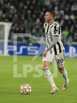 2021-11-02 - Federico Bernardeschi (Juventus FC) controlling the ball - JUVENTUS FC VS ZENIT ST. PETERSBURG - UEFA CHAMPIONS LEAGUE - SOCCER