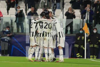 2021-11-02 - Juventus FC celebrates a goal - JUVENTUS FC VS ZENIT ST. PETERSBURG - UEFA CHAMPIONS LEAGUE - SOCCER