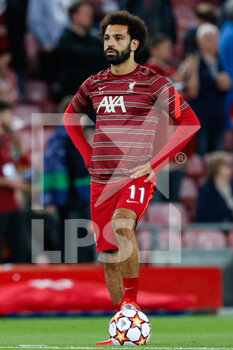2021-09-15 - Mohamed Salah (Liverpool FC) before the match - GROUP B - LIVERPOOL FC VS AC MILAN - UEFA CHAMPIONS LEAGUE - SOCCER