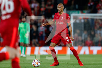 2021-09-15 - Fabinho (Liverpool FC) in action - GROUP B - LIVERPOOL FC VS AC MILAN - UEFA CHAMPIONS LEAGUE - SOCCER
