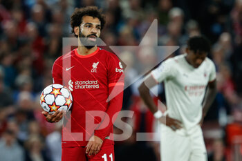 2021-09-15 - Mohamed Salah (Liverpool FC) with the ball - GROUP B - LIVERPOOL FC VS AC MILAN - UEFA CHAMPIONS LEAGUE - SOCCER
