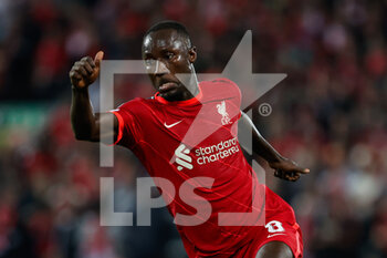 2021-09-15 - Naby Keita (Liverpool FC) in action - GROUP B - LIVERPOOL FC VS AC MILAN - UEFA CHAMPIONS LEAGUE - SOCCER