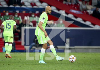 2021-09-14 - John Brooks of Wolfsburg during the UEFA Champions League, Group Stage, Group G football match between Lille OSC (LOSC) and VfL Wolfsburg on September 14, 2021 at Stade Pierre Mauroy in Villeneuve-d?Ascq near Lille, France - LILLE OSC (LOSC) AND VEREIN FUR LEIBESUBUNGEN WOLFSBURG - UEFA CHAMPIONS LEAGUE - SOCCER