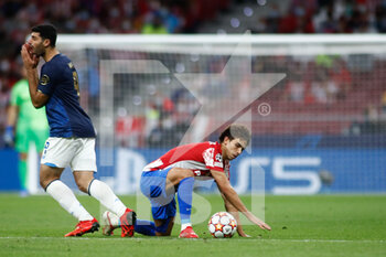 2021-09-15 - Joao Felix of Atletico de Madrid in action during the UEFA Champions League, Group B, football match played between Atletico de Madrid and FC Porto at Wanda Metropolitano stadium on September 15, 2021, in Madrid, Spain - GROUP B - ATLETICO DE MADRID VS FC PORTO - UEFA CHAMPIONS LEAGUE - SOCCER