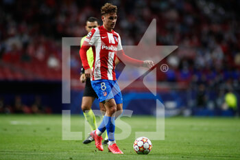 2021-09-15 - Antoine Griezmann of Atletico de Madrid in action during the UEFA Champions League, Group B, football match played between Atletico de Madrid and FC Porto at Wanda Metropolitano stadium on September 15, 2021, in Madrid, Spain - GROUP B - ATLETICO DE MADRID VS FC PORTO - UEFA CHAMPIONS LEAGUE - SOCCER