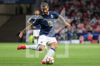 2021-09-15 - Sergio Oliveira of Porto in action during the UEFA Champions League, Group B, football match played between Atletico de Madrid and FC Porto at Wanda Metropolitano stadium on September 15, 2021, in Madrid, Spain - GROUP B - ATLETICO DE MADRID VS FC PORTO - UEFA CHAMPIONS LEAGUE - SOCCER
