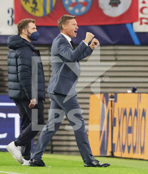 2021-09-28 - Red Bull Leipzig head coach Jesse Marsch during the UEFA Champions League, Group A football match between Red Bull Leipzig and Club Brugge on September 28, 2021 at Red Bull Arena in Leipzig, Germany - RED BULL LEIPZIG VS CLUB BRUGGE - UEFA CHAMPIONS LEAGUE - SOCCER