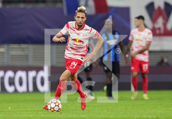 2021-09-28 - Kevin Kampl of Leipzig during the UEFA Champions League, Group A football match between Red Bull Leipzig and Club Brugge on September 28, 2021 at Red Bull Arena in Leipzig, Germany - RED BULL LEIPZIG VS CLUB BRUGGE - UEFA CHAMPIONS LEAGUE - SOCCER