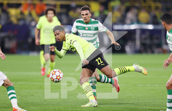 2021-09-28 - Jude Bellingham of Borussia Dortmund during the UEFA Champions League, Group C football match between Borussia Dortmund and Sporting CP on September 28, 2021 at Signal Iduna Park in Dortmund, Germany - BORUSSIA DORTMUND VS SPORTING CP - UEFA CHAMPIONS LEAGUE - SOCCER
