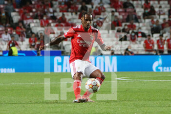 2021-09-29 - Valentino Lazaro of Benfica during the UEFA Champions League, Group E football match between SL Benfica and FC Barcelona on September 29, 2021 at Estadio da Luz in Lisbon, Portugal - SL BENFICA VS FC BARCELONA - UEFA CHAMPIONS LEAGUE - SOCCER