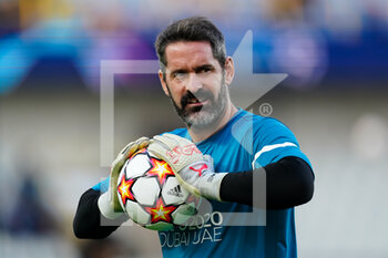2021-10-19 - Scott Carson of Manchester City during the UEFA Champions League, Group A football match between Club Brugge KV and Manchester City on October 19, 2021 at Jan Breydelstadion in Bruges, Belgium - CLUB BRUGGE KV VS MANCHESTER CITY - UEFA CHAMPIONS LEAGUE - SOCCER