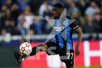2021-10-19 - Clinton Mata of Club Brugge during the UEFA Champions League, Group A football match between Club Brugge KV and Manchester City on October 19, 2021 at Jan Breydelstadion in Bruges, Belgium - CLUB BRUGGE KV VS MANCHESTER CITY - UEFA CHAMPIONS LEAGUE - SOCCER