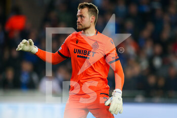 2021-10-19 - Simon Mignolet of Club Brugge during the UEFA Champions League, Group A football match between Club Brugge KV and Manchester City on October 19, 2021 at Jan Breydelstadion in Bruges, Belgium - CLUB BRUGGE KV VS MANCHESTER CITY - UEFA CHAMPIONS LEAGUE - SOCCER