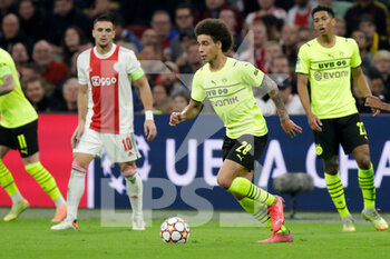 2021-10-19 - Axel Witsel of Borussia Dortmund during the UEFA Champions League, Group C football match between Ajax and Borussia Dortmund on October 19, 2021 at Johan Cruijff ArenA in Amsterdam, Netherlands - AJAX VS BORUSSIA DORTMUND - UEFA CHAMPIONS LEAGUE - SOCCER