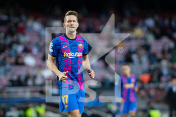 2021-10-20 - Luuk de Jong of FC Barcelona during the UEFA Champions League, Group E football match between FC Barcelona and Dinamo Kiev on October 20, 2021 at Camp Nou stadium in Barcelona, Spain - FC BARCELONA VS DINAMO KIEV - UEFA CHAMPIONS LEAGUE - SOCCER