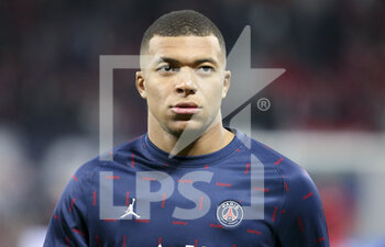 2021-11-03 - Kylian Mbappe of PSG during the UEFA Champions League, Group A football match between RB Leipzig and Paris Saint-Germain (PSG) on November 3, 2021 at Red Bull Arena in Leipzig, Germany - RB LEIPZIG VS PARIS SAINT-GERMAIN - UEFA CHAMPIONS LEAGUE - SOCCER
