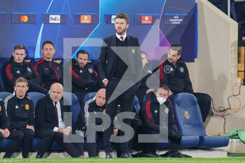 2021-11-23 - Michael Carrick Caretaker Manager of Manchester United during the UEFA Champions League, Group F football match between Villareal CF and Manchester United on November 23, 2021 at Estadio El Madrigal in Vila-Real, Spain - VILLAREAL CF VS MANCHESTER UNITED - UEFA CHAMPIONS LEAGUE - SOCCER