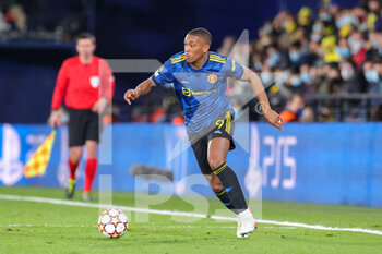 2021-11-23 - Anthony Martial (9) of Manchester United during the UEFA Champions League, Group F football match between Villareal CF and Manchester United on November 23, 2021 at Estadio El Madrigal in Vila-Real, Spain - VILLAREAL CF VS MANCHESTER UNITED - UEFA CHAMPIONS LEAGUE - SOCCER