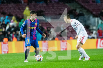 2021-11-23 - Yusuf Demir of FC Barcelona during the UEFA Champions League, Group E football match between FC Barcelona and SL Benfica on November 23, 2021 at Camp Nou stadium in Barcelona, Spain - FC BARCELONA VS SL BENFICA - UEFA CHAMPIONS LEAGUE - SOCCER